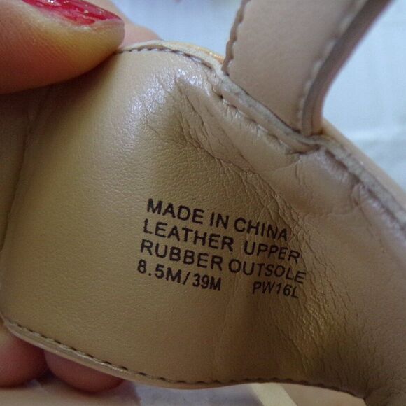 Michael Kors leather sandals 8.5 - Picture 11 of 11